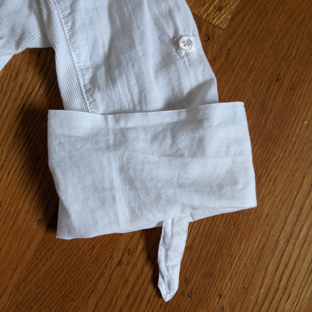 James Perse Side Panel Button-Down Shirt - image 3